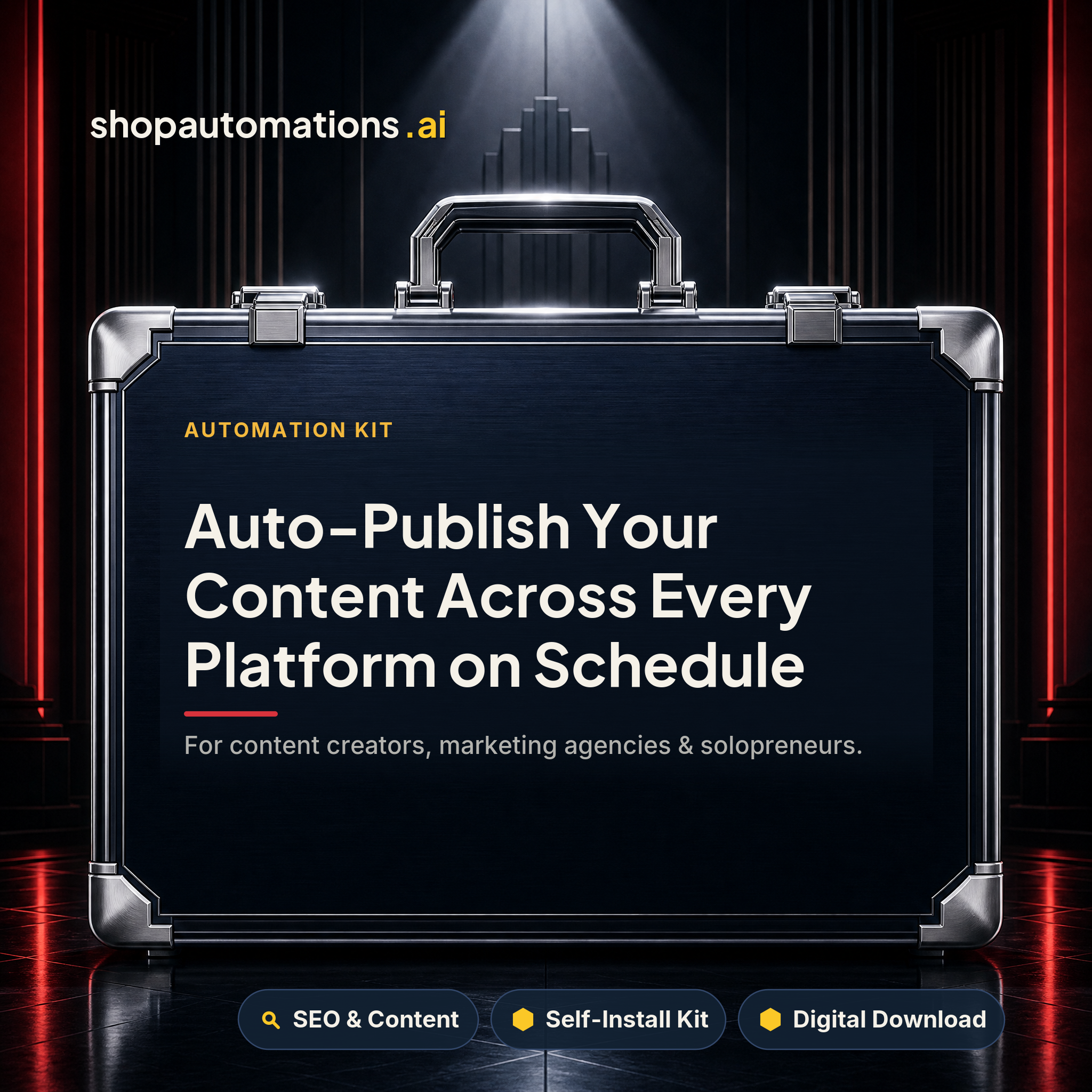Auto-Publish Your Content Across Every Platform on Schedule (Claude Cowork Self-Install Kit)