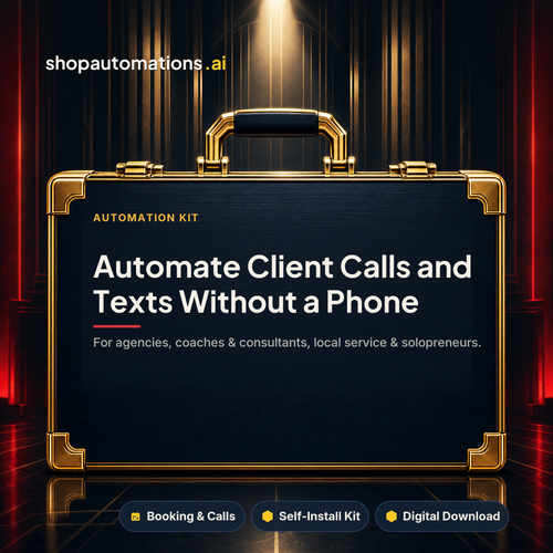 Automate Client Calls and Texts Without a Phone