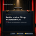 Build a Market Sizing Report in Hours. For agencies, coaches & consultants & solopreneurs. Research self-install kit card.