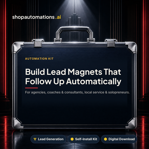 Build Lead Magnets That Follow Up Automatically