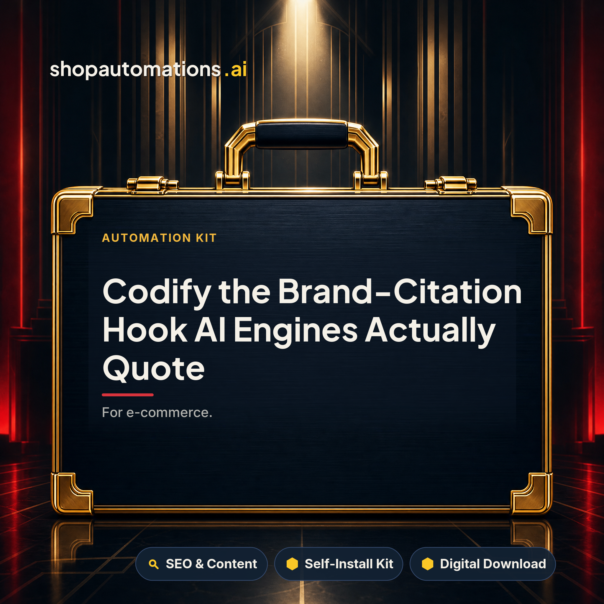 Codify the Brand-Citation Hook AI Engines Actually Quote