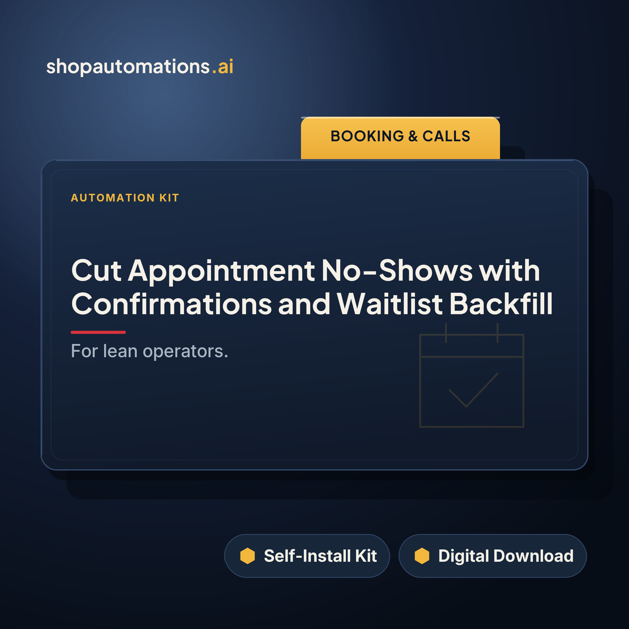Cut Appointment No-Shows with Confirmations and Waitlist Backfill