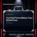 Cut Paid Terms Below Your ROAS Floor