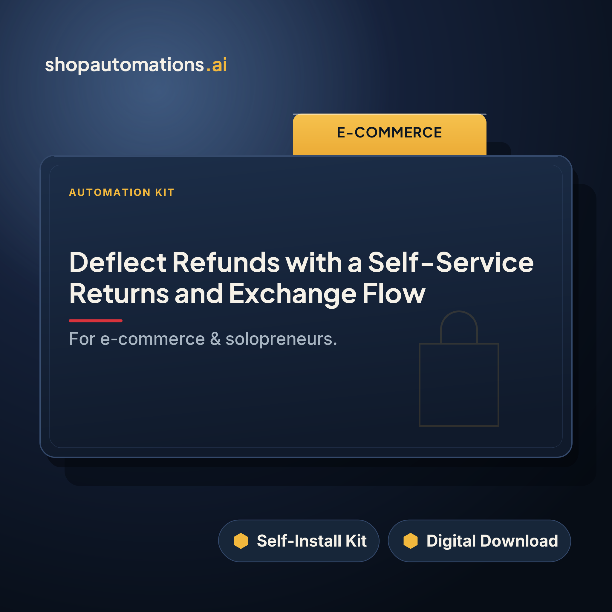 Deflect Refunds with a Self-Service Returns and Exchange Flow