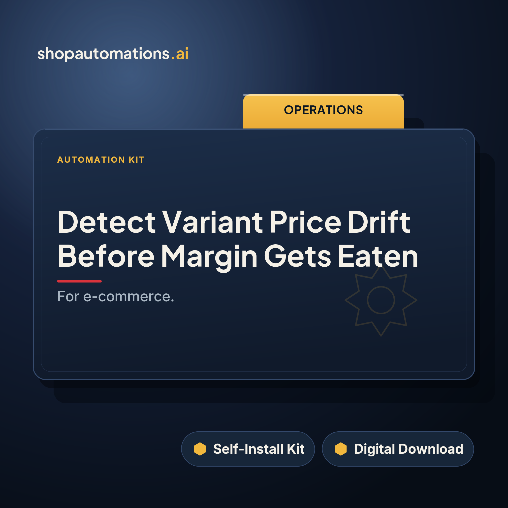 Detect Variant Price Drift Before Margin Gets Eaten