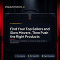 Find Your Top Sellers and Slow Movers, Then Push the Right Products. For coaches & consultants, e-commerce, local service & solopreneurs. E-commerce self-install kit card.