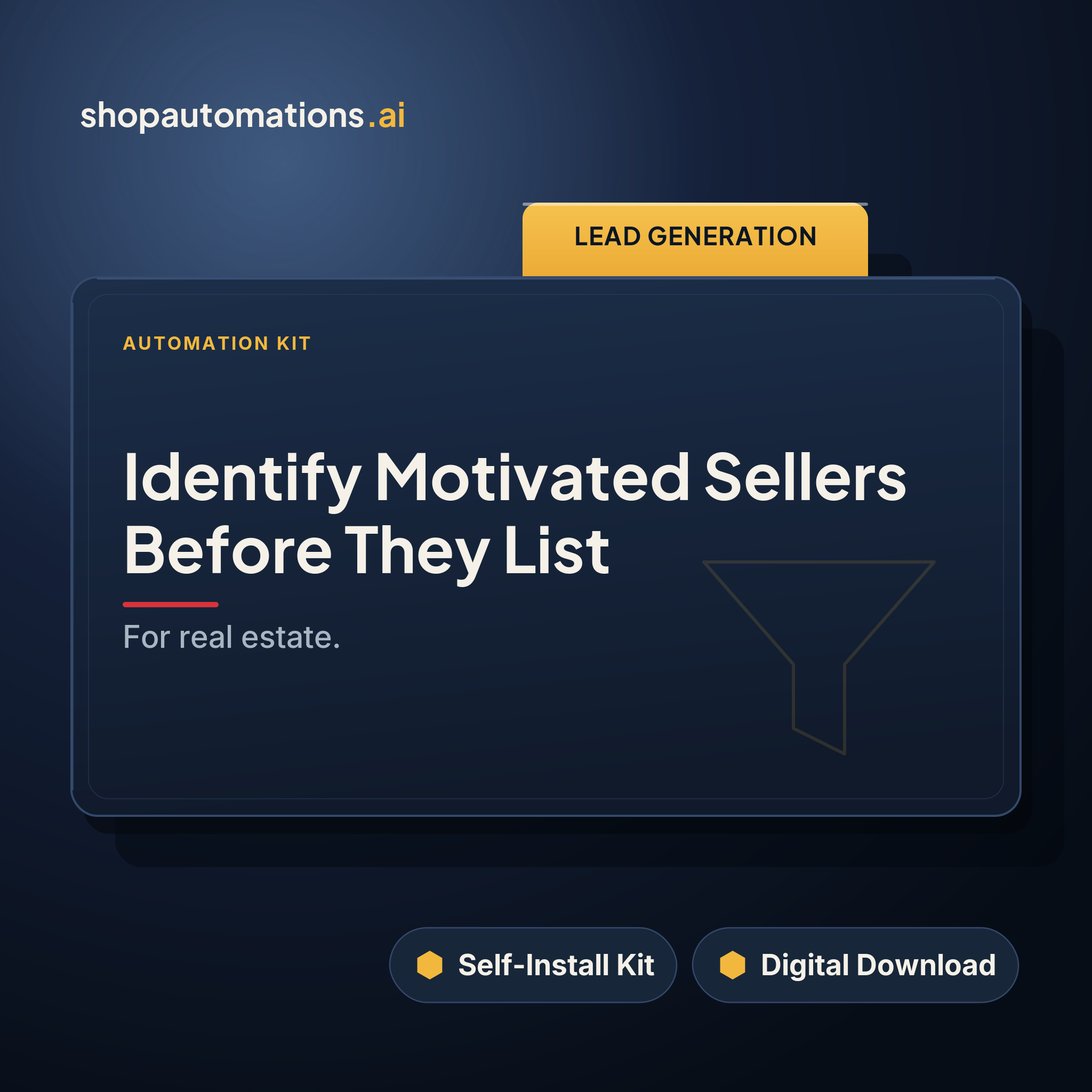 Identify Motivated Sellers Before They List