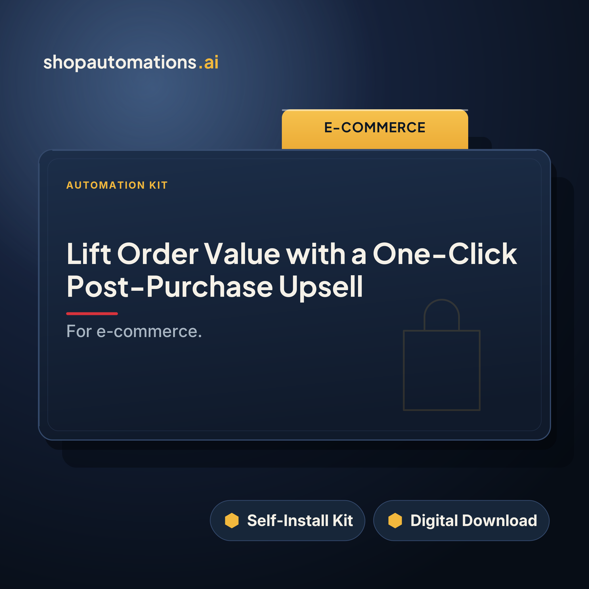Lift Order Value with a One-Click Post-Purchase Upsell