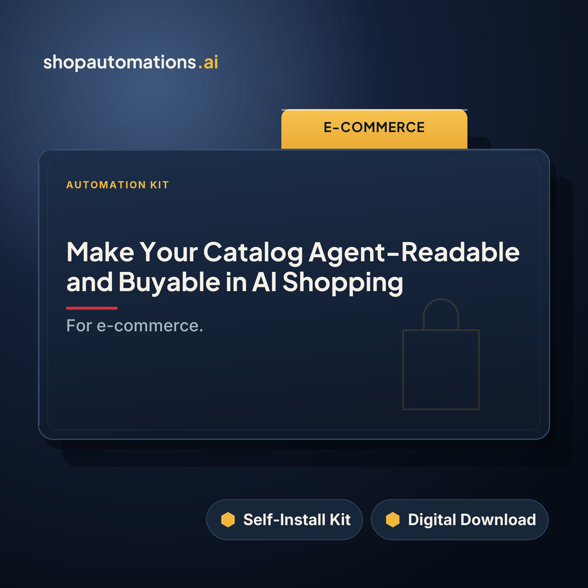 Make Your Catalog Agent-Readable and Buyable in AI Shopping