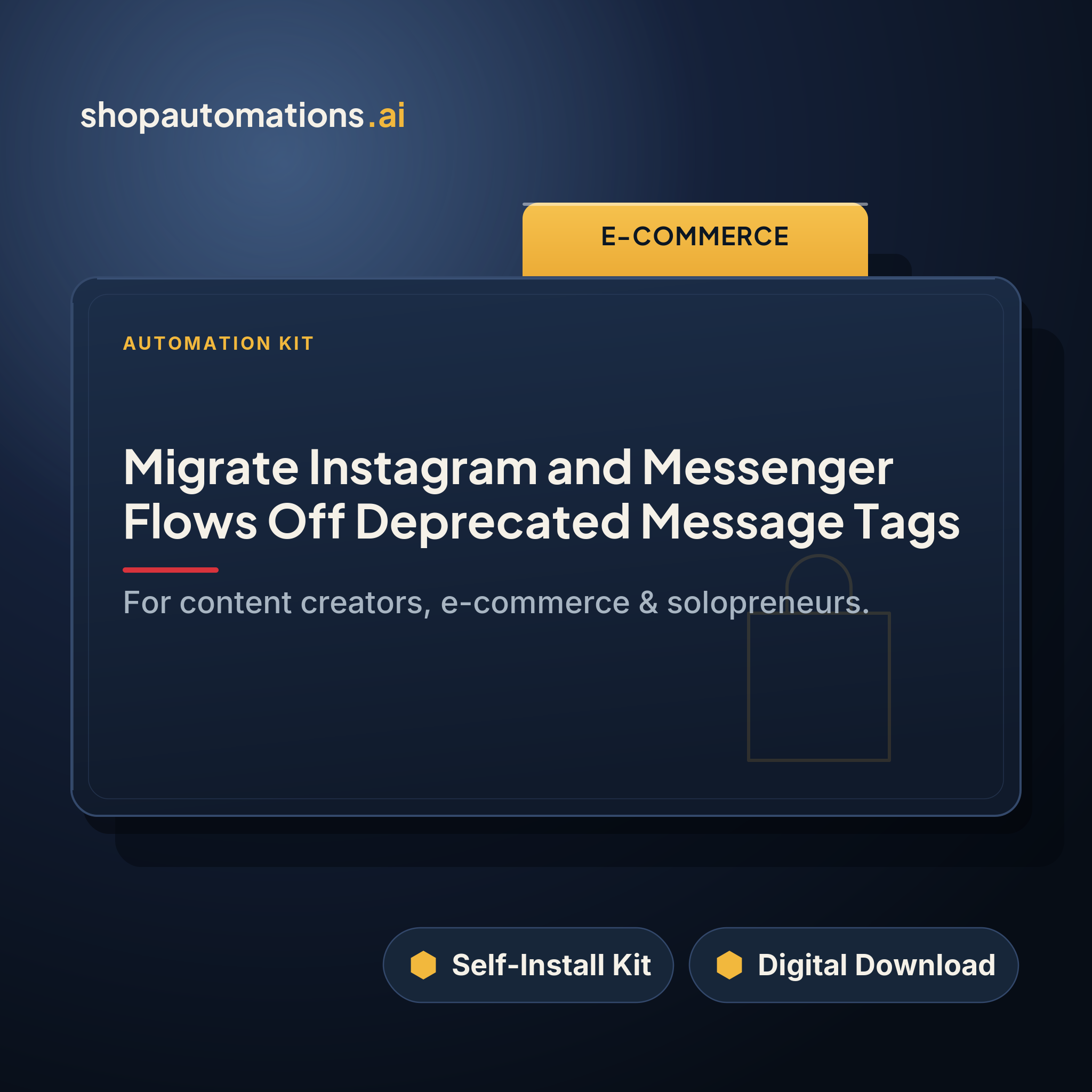 Migrate Instagram and Messenger Flows Off Deprecated Message Tags