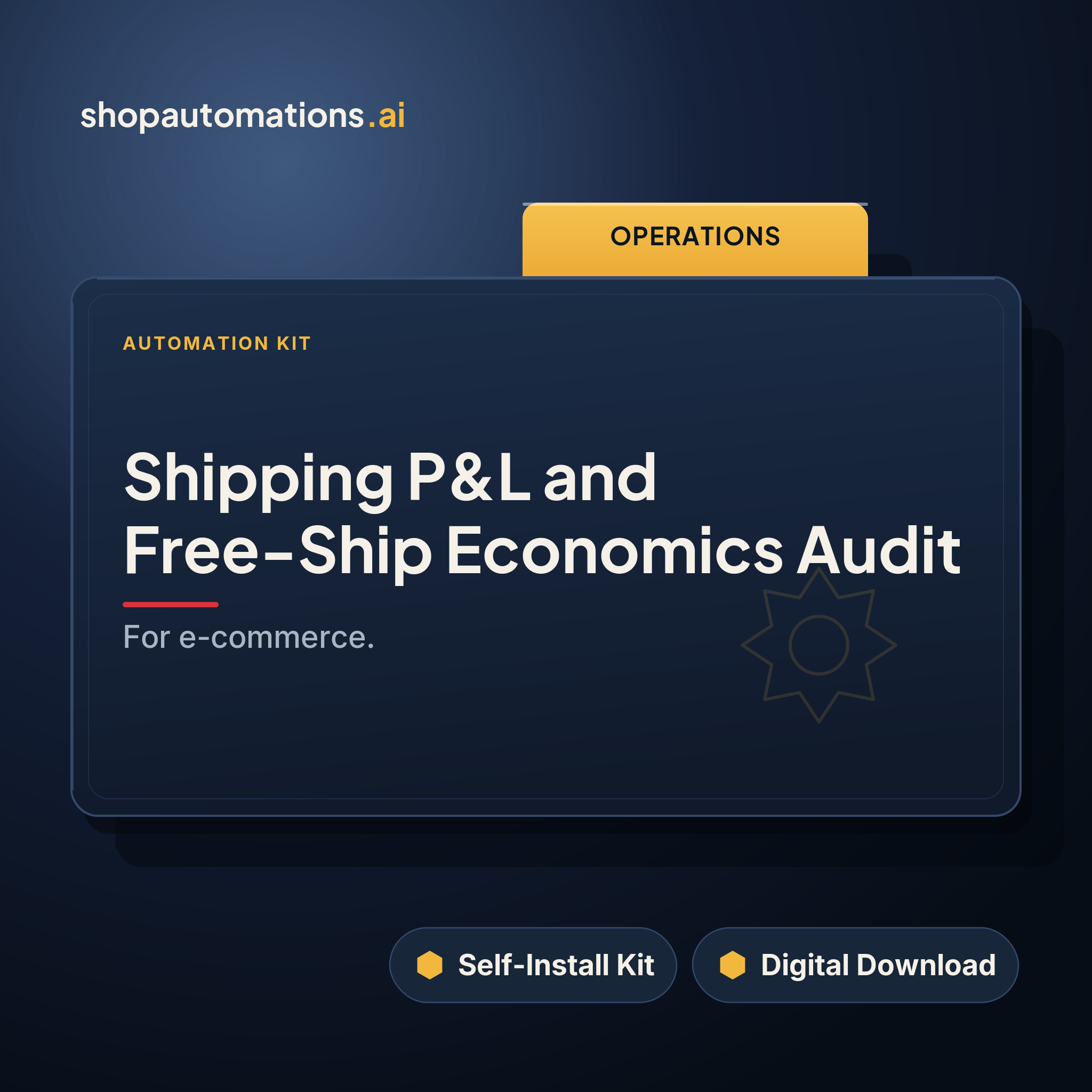 Shipping P&L and Free-Ship Economics Audit