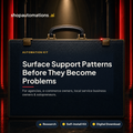 Surface Support Patterns Before They Become Problems. For agencies, e-commerce owners, local service business owners & solopreneurs. Research self-install kit card.