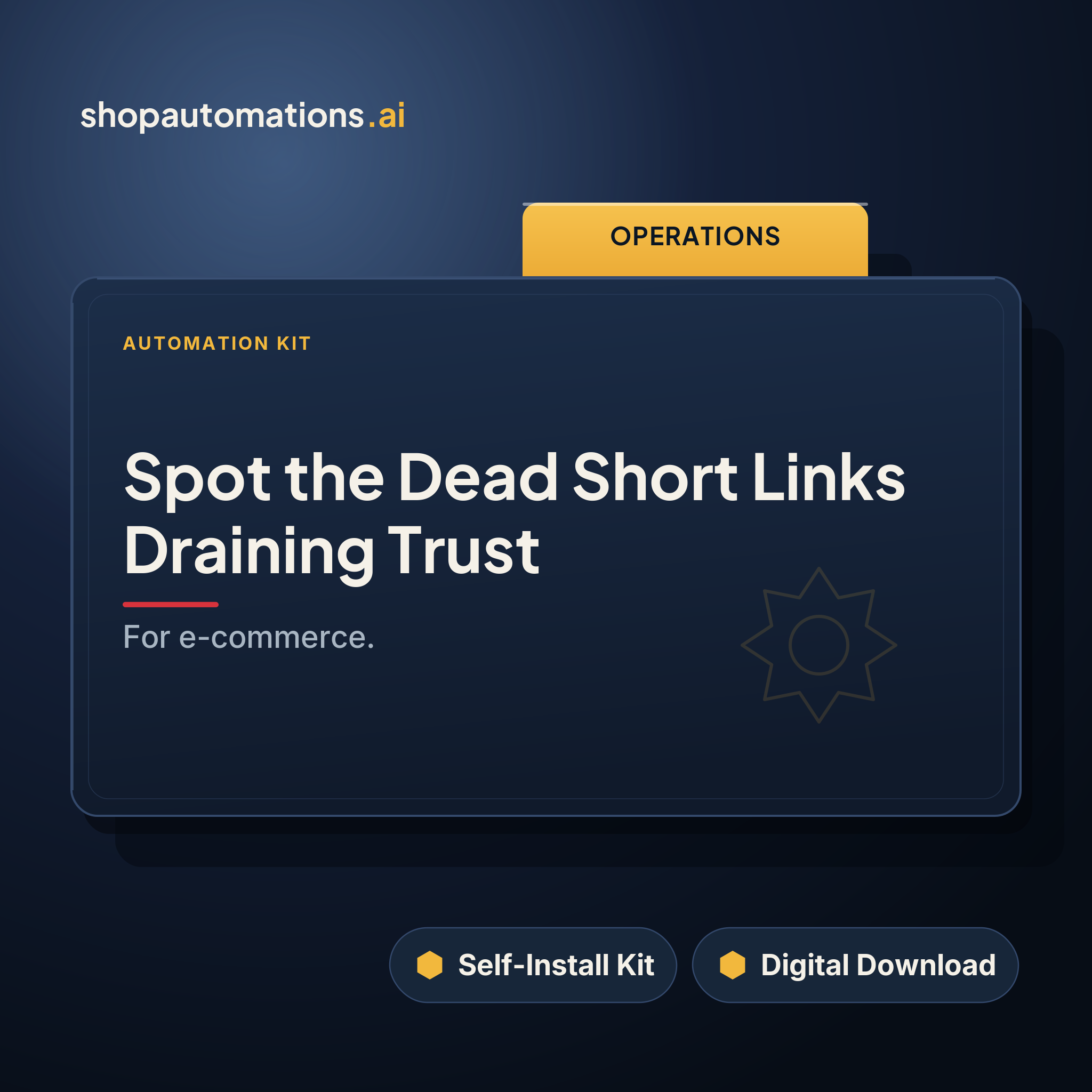 Spot the Dead Short Links Draining Trust