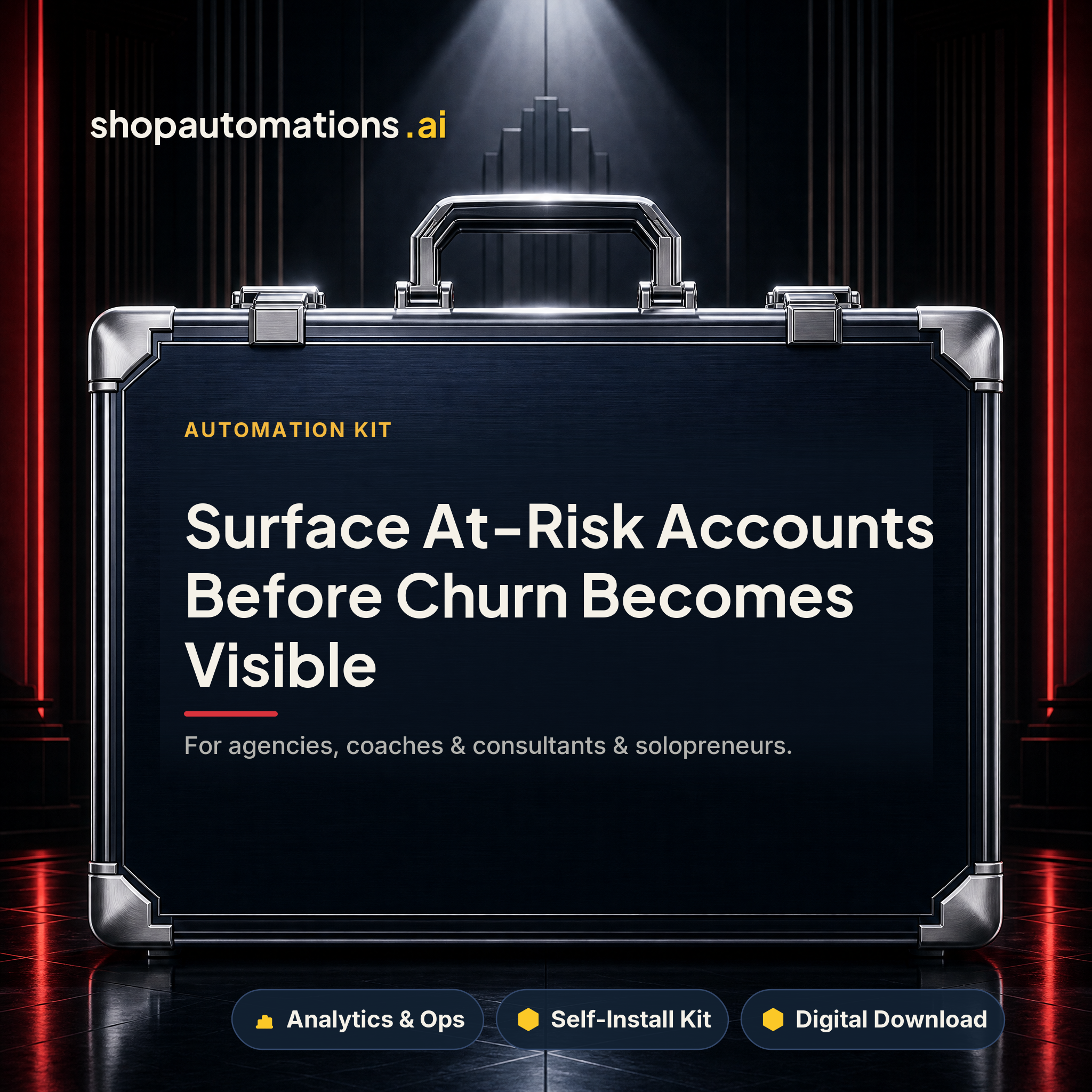 Surface At-Risk Accounts Before Churn Becomes Visible