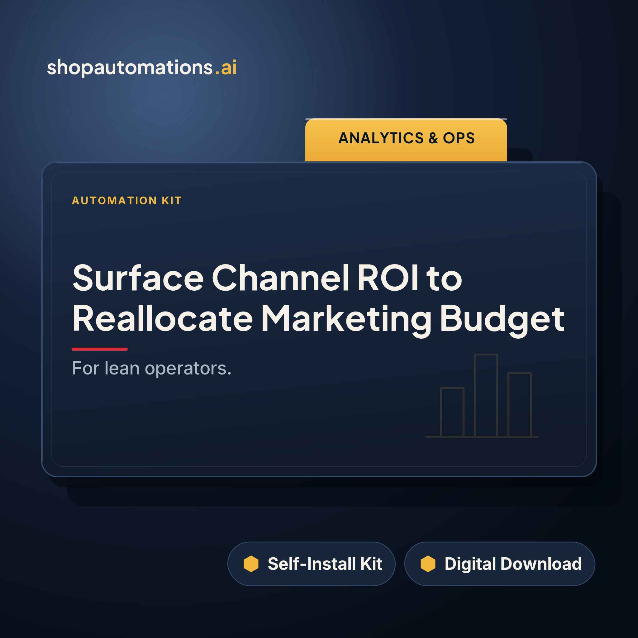Surface Channel ROI to Reallocate Marketing Budget