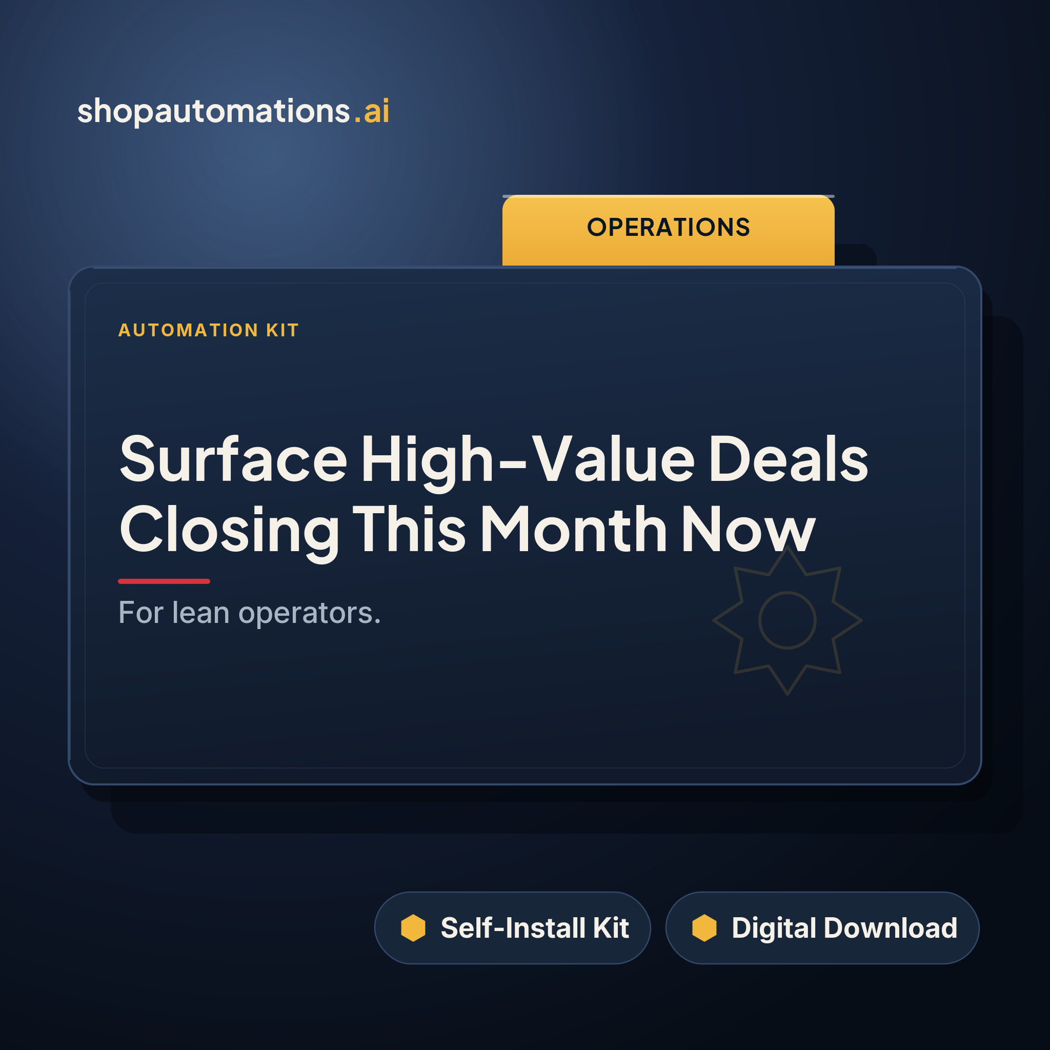 Surface High-Value Deals Closing This Month Now