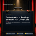 Surface Who Is Reading and Who Has Gone Cold. For agencies, coaches & consultants, e-commerce owners & solopreneurs. Revenue + Lead Gen self-install kit card.