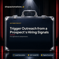 Trigger Outreach from a Prospect's Hiring Signals