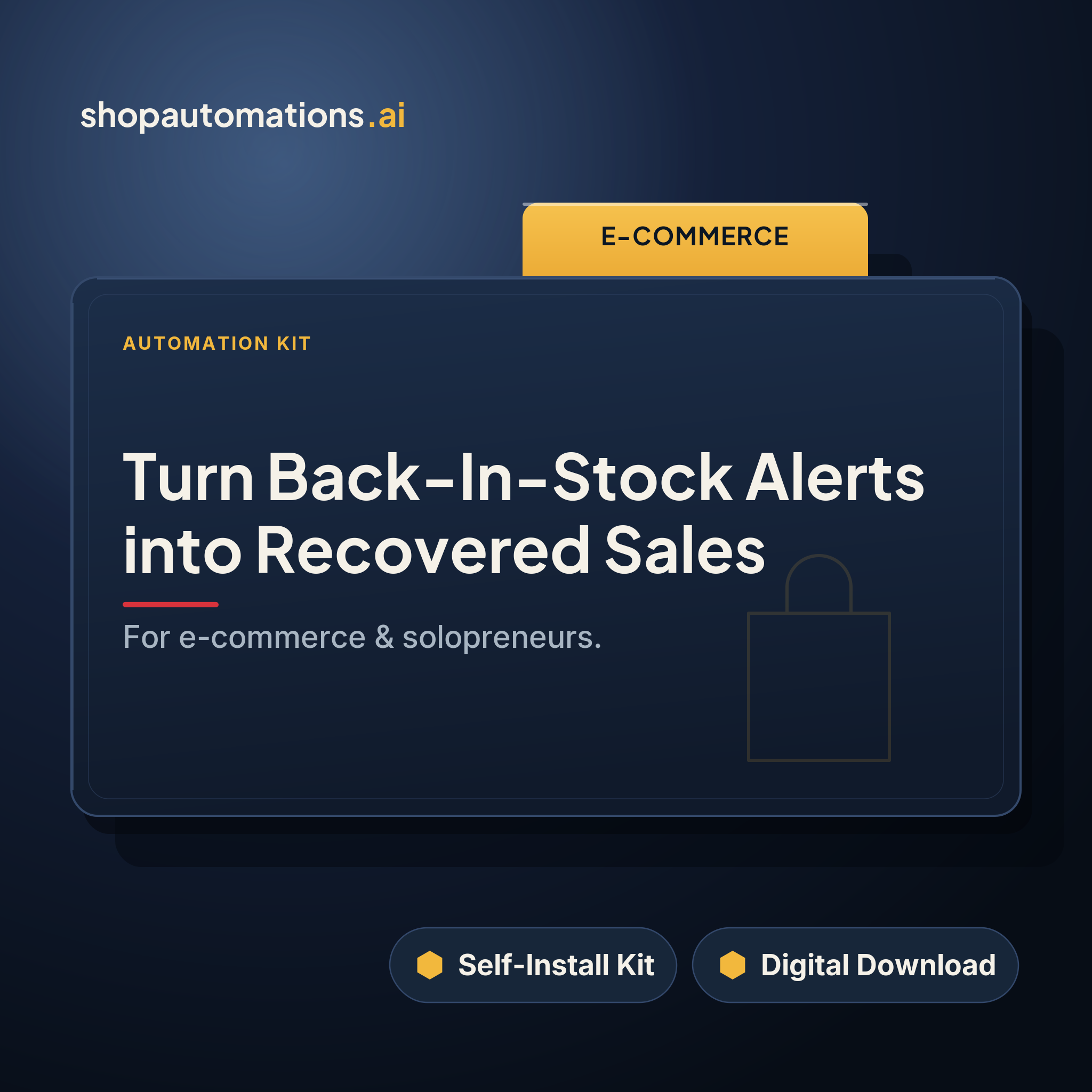 Turn Back-In-Stock Alerts into Recovered Sales