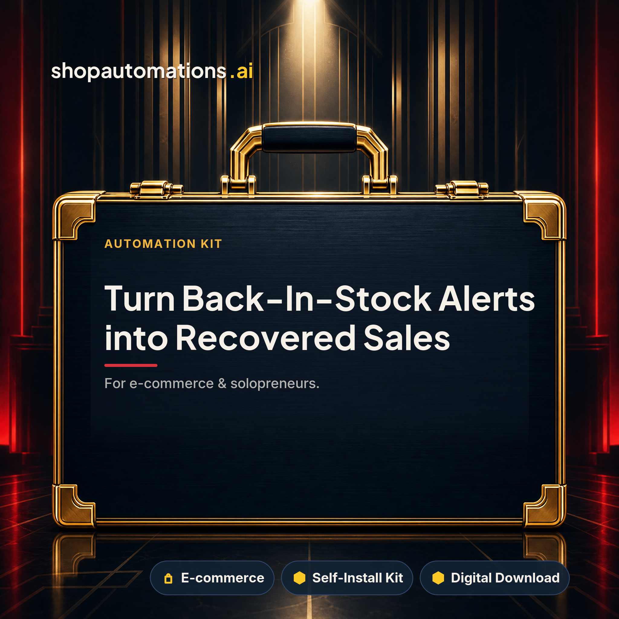 Turn Back-In-Stock Alerts into Recovered Sales