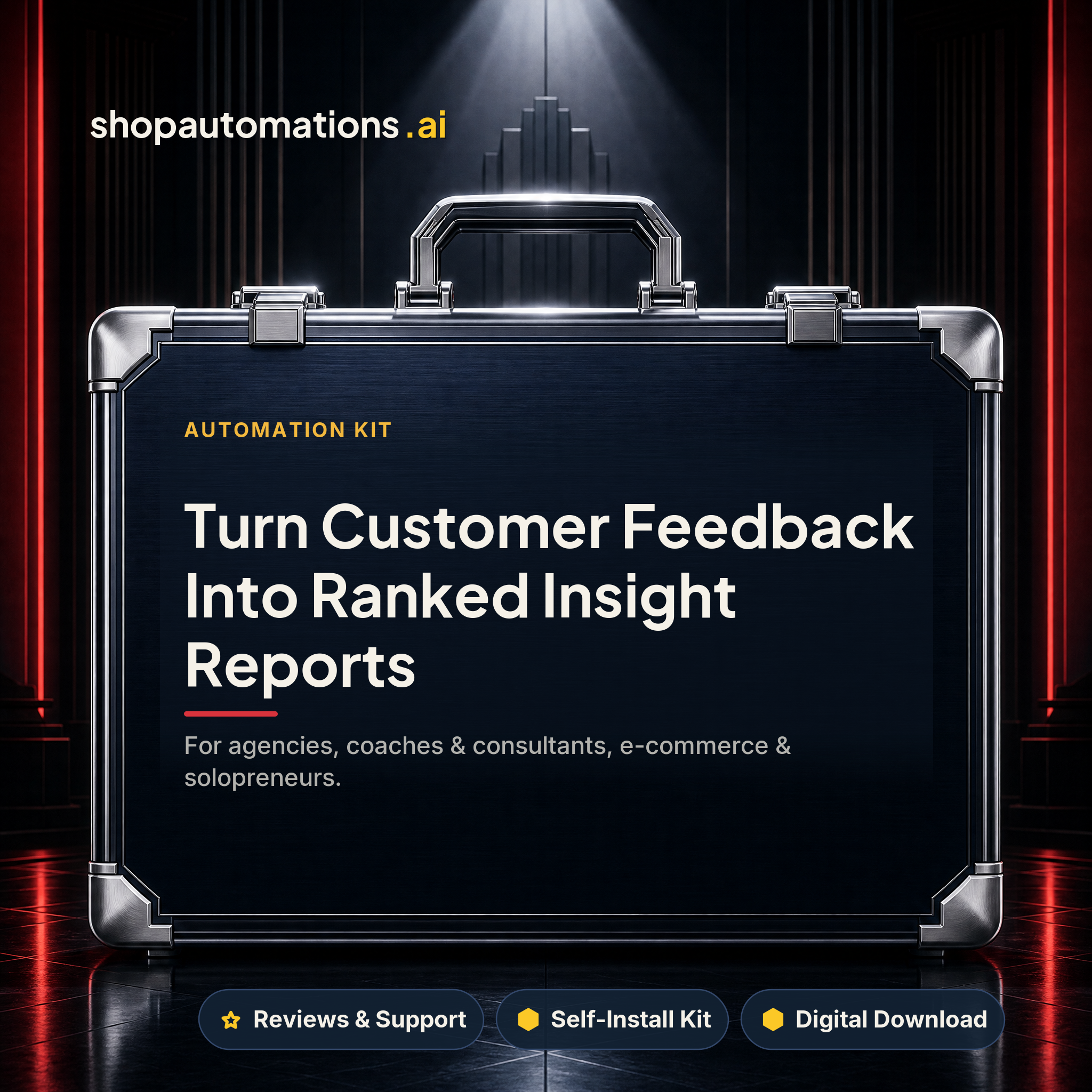 Turn Customer Feedback Into Ranked Insight Reports