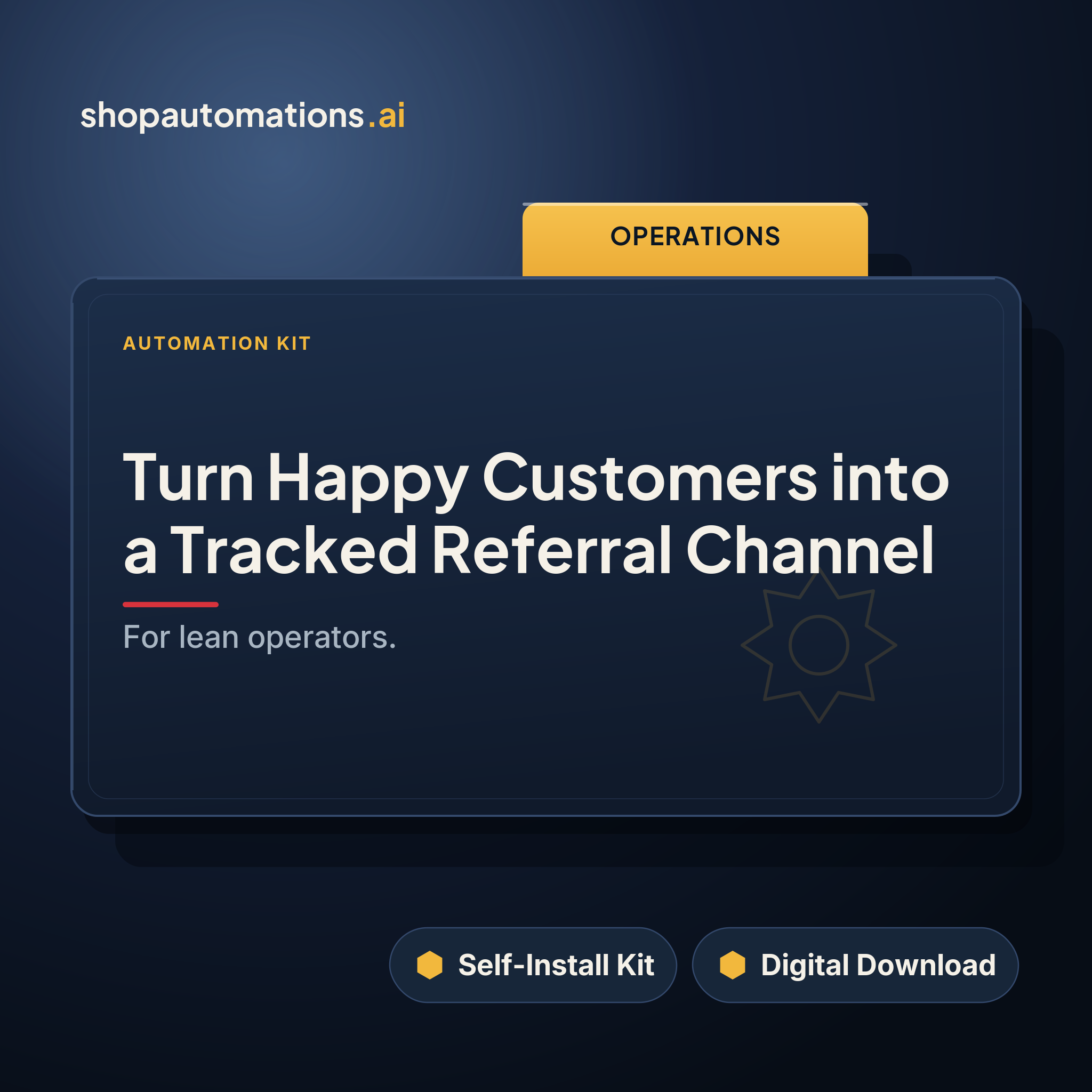 Turn Happy Customers into a Tracked Referral Channel