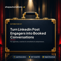 Turn LinkedIn Post Engagers into Booked Conversations