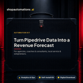 Turn Pipedrive Data Into a Revenue Forecast. For agencies, coaches & consultants, local service & solopreneurs. Analytics & Ops self-install kit card.