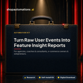 Turn Raw User Events Into Feature Insight Reports. For agencies, coaches & consultants, e-commerce owners & solopreneurs. Research self-install kit card.