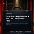 Turn UI Mockup Feedback Into Live Components Fast. For agencies, coaches & consultants, e-commerce owners & solopreneurs. Content self-install kit card.